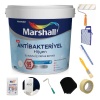 MARSHALL ANTİBAKTERİYEL HİJYEN Silinebilir İç Cephe Boyası 15LT=20KG+9 Parça Boyama Seti