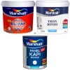 MARSHALL SİL-PAK 15LT=20KG-10 Kat Fazla Silinebilir+Tavan Boya 6LT=10KG+Panel Kapı Boyası 2.5LT