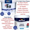 MARSHALL Fit Plastik Su Bazlı İç Cephe Duvar Boyası 7.5LT=10KG+MARSHALL Tavan Boyası 6LT=10KG