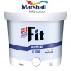 MARSHALL Fit Plastik Su Bazlı İç Cephe Duvar Boyası 7.5LT=10KG+MARSHALL Tavan Boyası 6LT=10KG