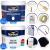 Marshall Özel Mat Duvar Boyası 15LT=20KG+Tam Silinebilir+Tavan Boyası 6LT=10KG+9 Parça Set