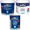 Marshall Özel Mat Duvar Boyası 7.5LT=10KG+Tavan Boyası 6LT=10KG+Marshall Panel Kapı Boyası 2.5LT