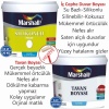 Marshall İpek Mat Silinebilr Duvar Boyası 20KG+Tavan Boyası 10KG-Duvar-Tavan Boyama Rulosu HEDİYE