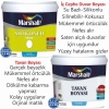 Marshall İpek Mat Silikonlu-Silinebilir İç Cephe Duvar Boyası 2.5LT=3.5KG+Tavan Boyası 2.1LT=3.5KG