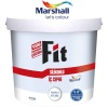 MARSHALL Fit Silikonlu İç Cephe Duvar Boyası 5LT=7KG-Kokusuz-Kolay Uygulanr-Damlatma Yapmaz