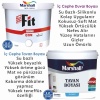 MARSHALL Fit Silikonlu İç Cephe Boyası 15LT=20KG+Marshall Tavan Boyası 6LT=10KG ~3+1 Daire İçin