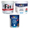 MARSHALL Fit Silikonlu İç Cephe Boyası 15LT=20KG+Tavan Boyası 10.5LT=17.5KG+Panel Kapı Boyası 2.5LT