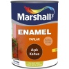 MARSHALL ENAMEL(DEKORATİF) PARLAK YAĞLI BOYA AÇIK KAHVE 0.75LT=1KG-Ahşap Metal Beton Plastik İçin