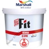 MARSHALL Fit Silikonlu İç Cephe Boyası 15LT=20KG+Fit Tavan Boyası 10.5LT=17.5KG ~3+1 Daireler İçin