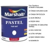 MARSHALL Pastel Yarı Mat Ahşap-Metal-Duvar Boyası BEYAZ 2.5Lt=3.5Kg-Tam Silinebilir-Saten Dokulu