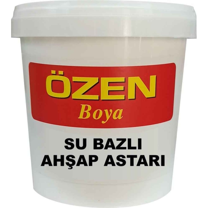 SU BAZLI AHŞAP BOYAMA ASTARI 1 KG-Boya Sarfiyatını Azaltır-Kokusuz-Yüzeyi Düzeltir-Solvent İçermez