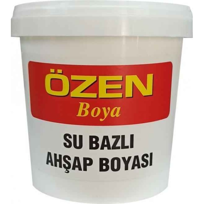 SU BAZLI AHŞAP BOYASI 5 KG-Üstün kapatma özelliği-Kokusuz-Solvent İçermez-Kolay Uygulanır-Pürüzsüz