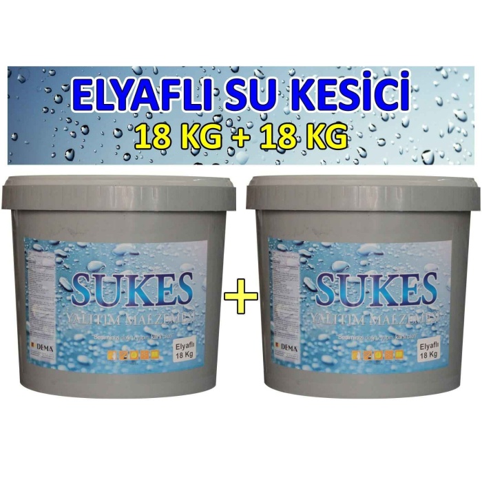 SUTUT-DEMA ELYAFLI SU KESİCİ-SUTOP 36 KG-Çatı-Teras-Beton Yüzeylerde su kaçaklarında etkin çözüm