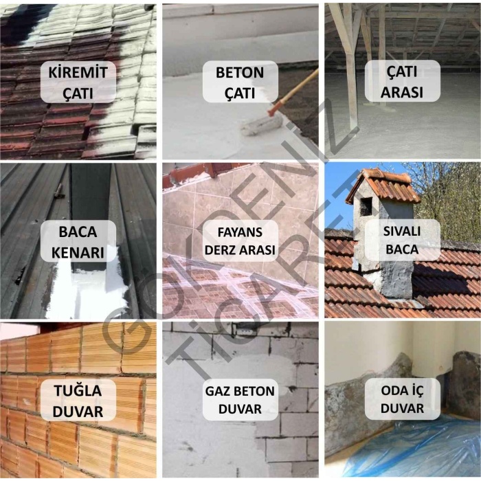 SUTUT-DEMA ELYAFLI SU KESİCİ-SUTOP 36 KG-Çatı-Teras-Beton Yüzeylerde su kaçaklarında etkin çözüm