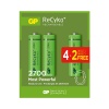 Gp Recyko 2600 Mah Aa Kalem 6lı Şarjlı Pil 4+2 Paket Fiyatı (4549)