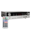 Magıcvoıce Mv-22561 2x50 Watt Usb/sd/bt/uk Bluetoothlu Stereo 2 Mikrofon Girişli Trafosuz Anfi (4549)