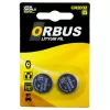 ORBUS CR2032 3 VOLT LİTYUM PARA PİL (2Lİ PAKET FİYATI) (4172)