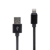 METAL ÖRGÜLÜ LIGHTNING USB DATA VE ŞARJ KABLOSU (4172)