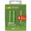 GP RECYKO 950 MAH AAA İNCE 4+2 6LI ŞARJLI PİL PAKET FİYATI (4172)