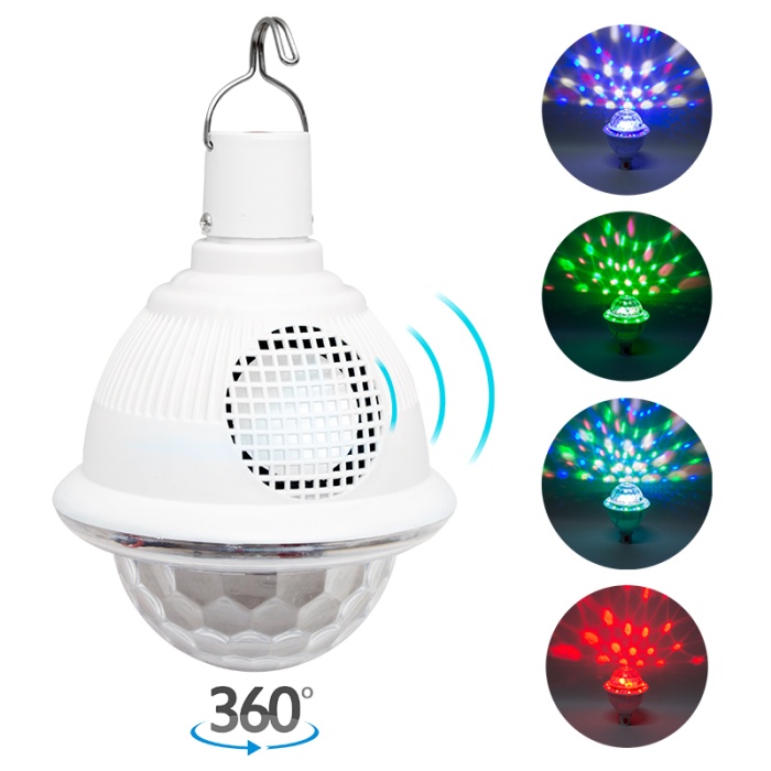 Bluetooth Destekli Animasyonlu 10 Watt Şarjlı Ufo Tip Disko Topu (4549)