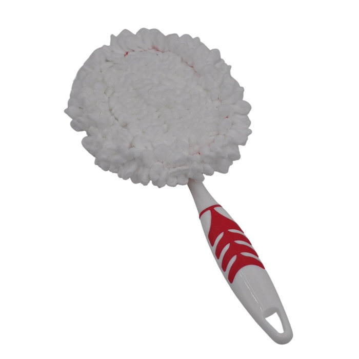 Mikrofiber Duster Toz Leke Kir Alıcı Temizleyici Tutacaklı Temizlik Bezi Aparatı Malzemesi (4549)