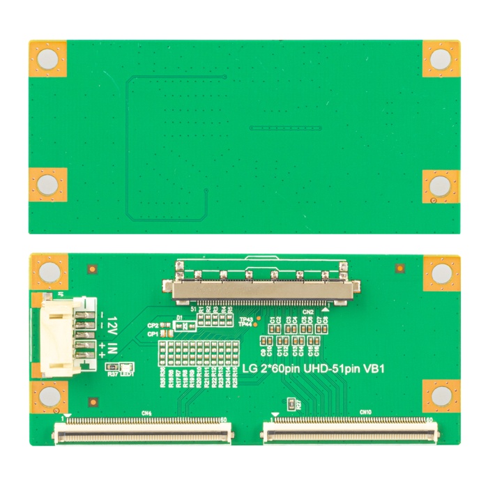 2X60 PIN- 51 PIN LG T-CON FLEXI ÇEVİRİCİ BOARD (4172)