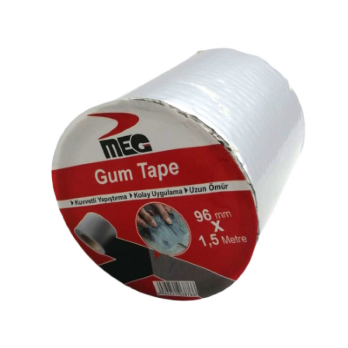 Gum Tape 96mmx1.5mt Su Sızdırmaz Sakız Tamir Bantı (4549)