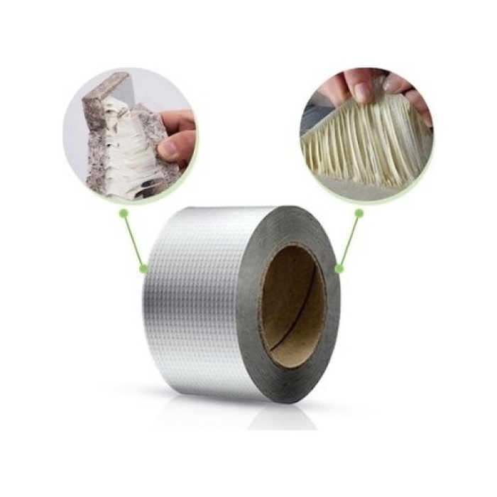 Gum Tape Sakız Bant 48 Mm X 2 Metre Alüminyum Tamir Bandı (4549)