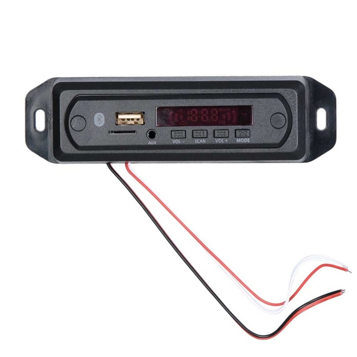 Usb Bluetooth-usb-aux-sd Kart Fm Radıo Oto Teyp Çevirici Js-4 (4549)