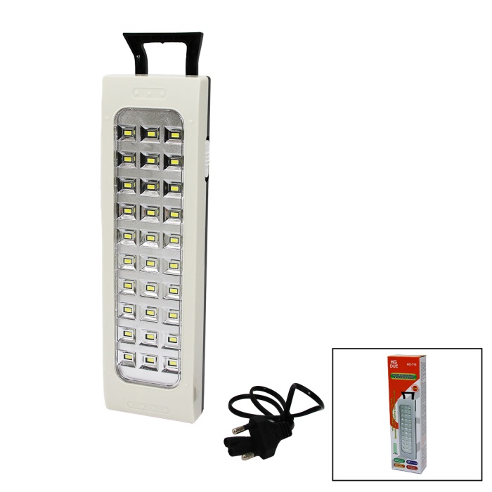 30SMD LED LAMBA IŞILDAK FENER FİŞ ŞARJLI - KULPLU (4172)