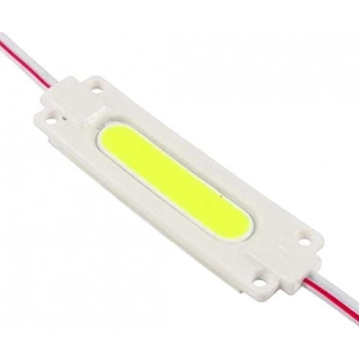 Modül Led 12v 2.4w Yeşil Cob 40x22 Mm (4549)