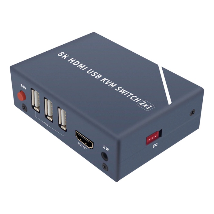 8k Hdmı Usb Kvm Swıtch 2x1 (4549)