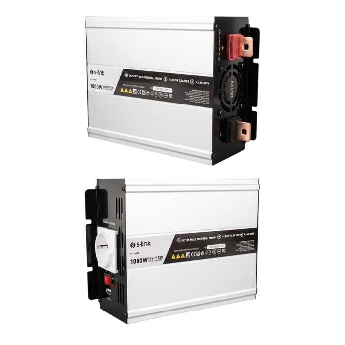 S-lınk Sl-1000w 12 Volt - 1000 Watt Inverter (4549)