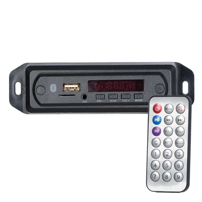 USB BLUETOOTH-USB-AUX-SD KART FM RADIO OTO TEYP ÇEVİRİCİ JS-4 (4172)