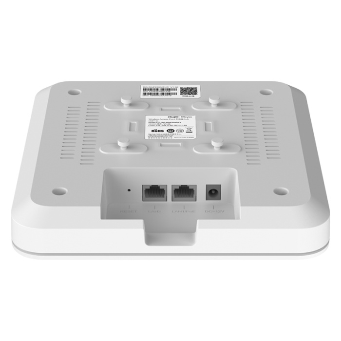 RUIJIE REYEE RG-RAP2200(F) AC1300 DUAL BAND (2.4 GHZ 400 MBPS/ 5 GHZ 867 MBPS) IC ORTAM TAVAN TİP ACCESS POINT (4549)