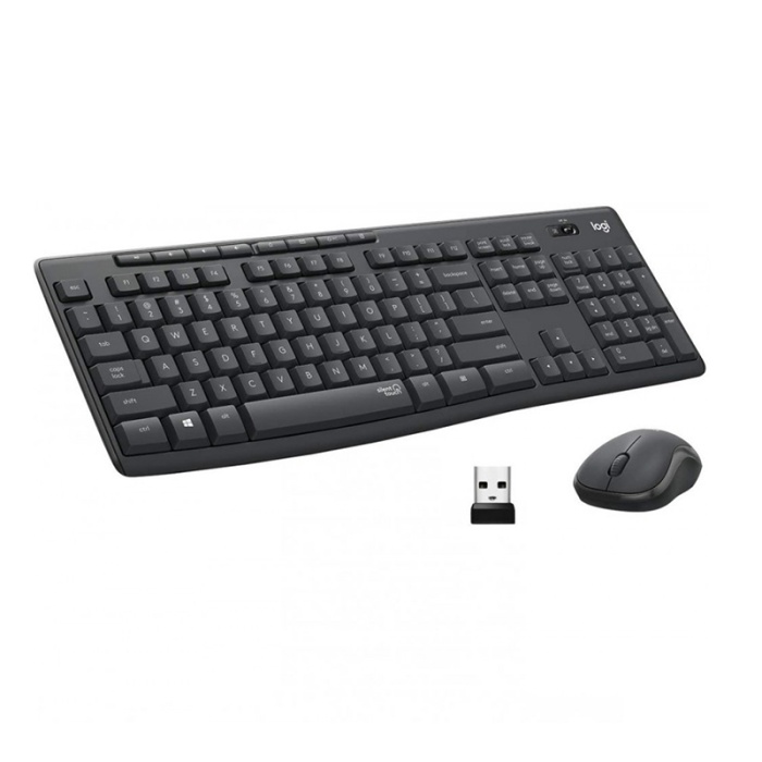 LOGITECH MK295 Q TR SİYAH KABLOSUZ KLAVYE+MOUSE SET (4549)