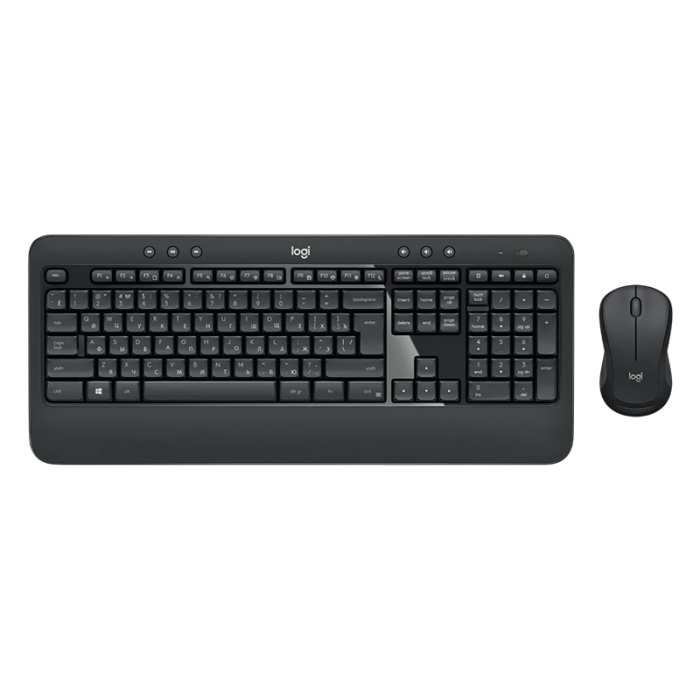 LOGITECH MK540 SİYAH KABLOSUZ KLAVYE+MOUSE SET (4549)