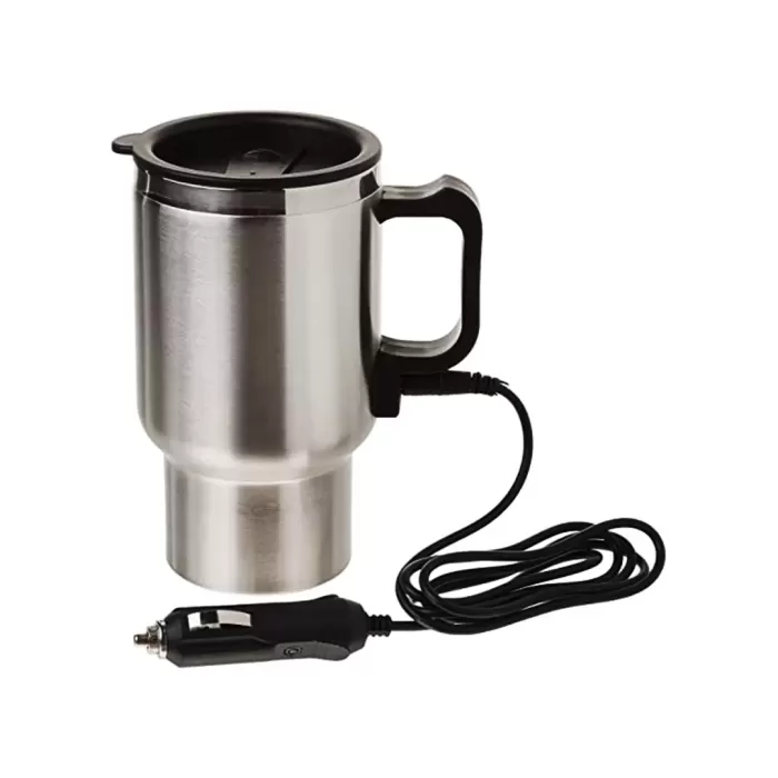 ARAÇ - OTO- 12V ÇELİK BARDAK KETTLE SU ISITICISI ÇAKMAKLIK FİŞLİ (4549)