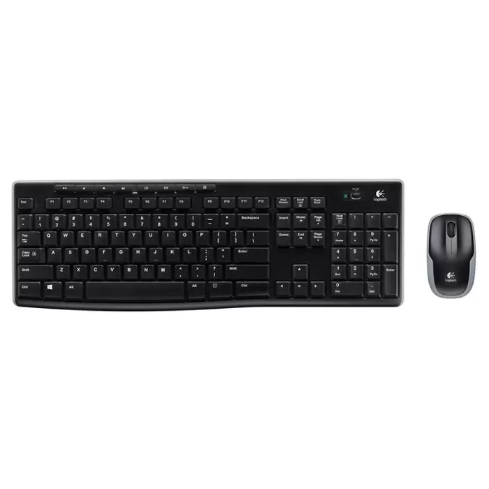 LOGITECH MK270 SİYAH KABLOSUZ Q KLAVYE SET (4549)