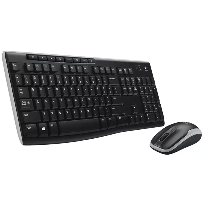 LOGITECH MK270 SİYAH KABLOSUZ Q KLAVYE SET (4549)