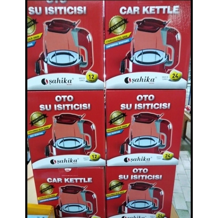 12V OTOMATİK ARAÇ OTO KETTLE SU ISITICISI ÇAKMAKLIK FİŞLİ (4172)