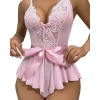 Findit Pembe Fantezı Babydoll Lily Bianca 970