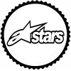 Alpinestars 2.Model Tasarım Sticker 30 x 30 cm