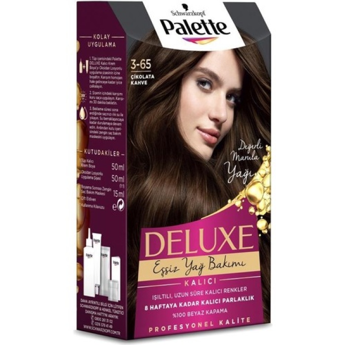 Palette Deluxe 3-65 Çikolata Kahve Saç Boyası (Findit)