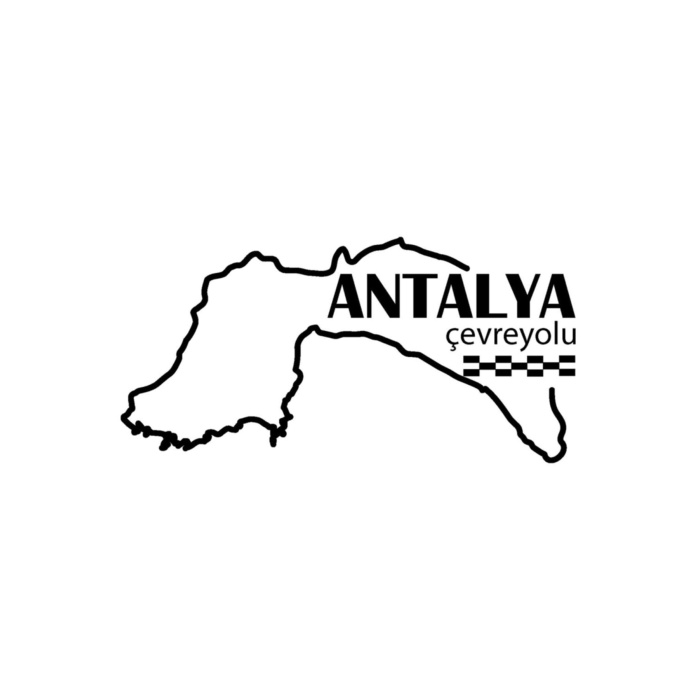 Antalya Çevreyolu Sticker 12 x 9 Cm