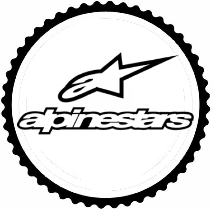 Alpinestars 1.Model Tasarım Sticker 10 x 10 cm