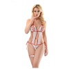 Beyaz Fantezi Bodysuit - 832