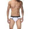 Beyaz Jockstrap Fantezi İç Giyim