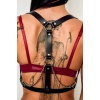 Sırtı Zincir Detaylı Şık Deri Harness - BRF215