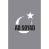 Türk Bayrağı Ad Soyad Yazılı Oto Sticker Beyaz 30*15 Cm